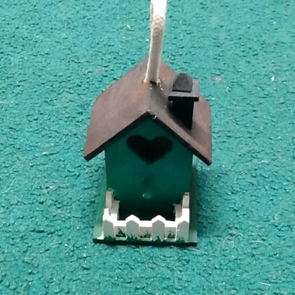 Green birdhouse   